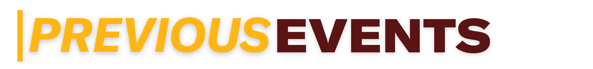 Previous Events Header