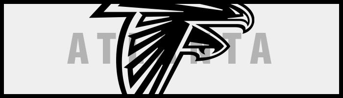 Photo of the Atlanta Falcons logo that links out to the single game ticket page for that game.