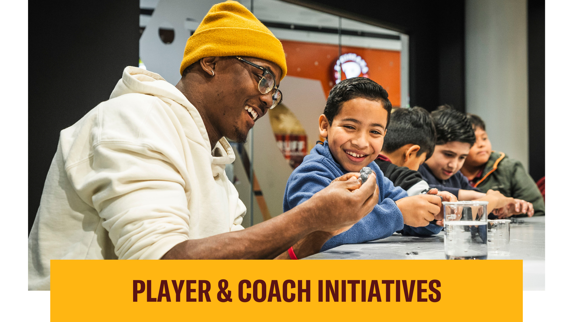 Player & Coach Initiatives Graphic