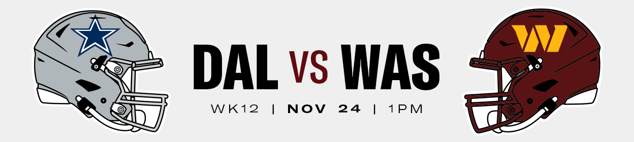Dallas Cowboys vs Washington Commanders