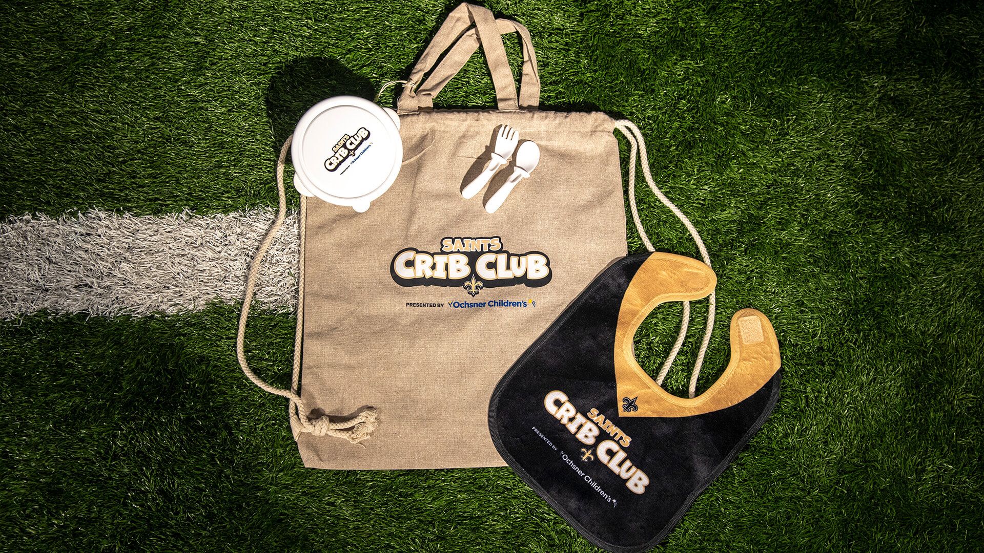 saints crib club welcome kit items (1)