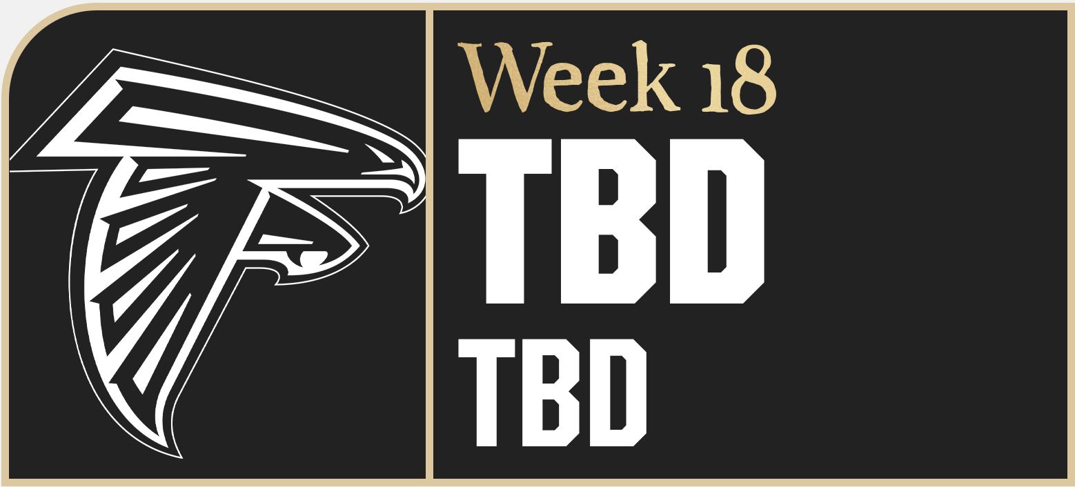 Falcons vs. Saints Game Center - 2025 NFL Week 18