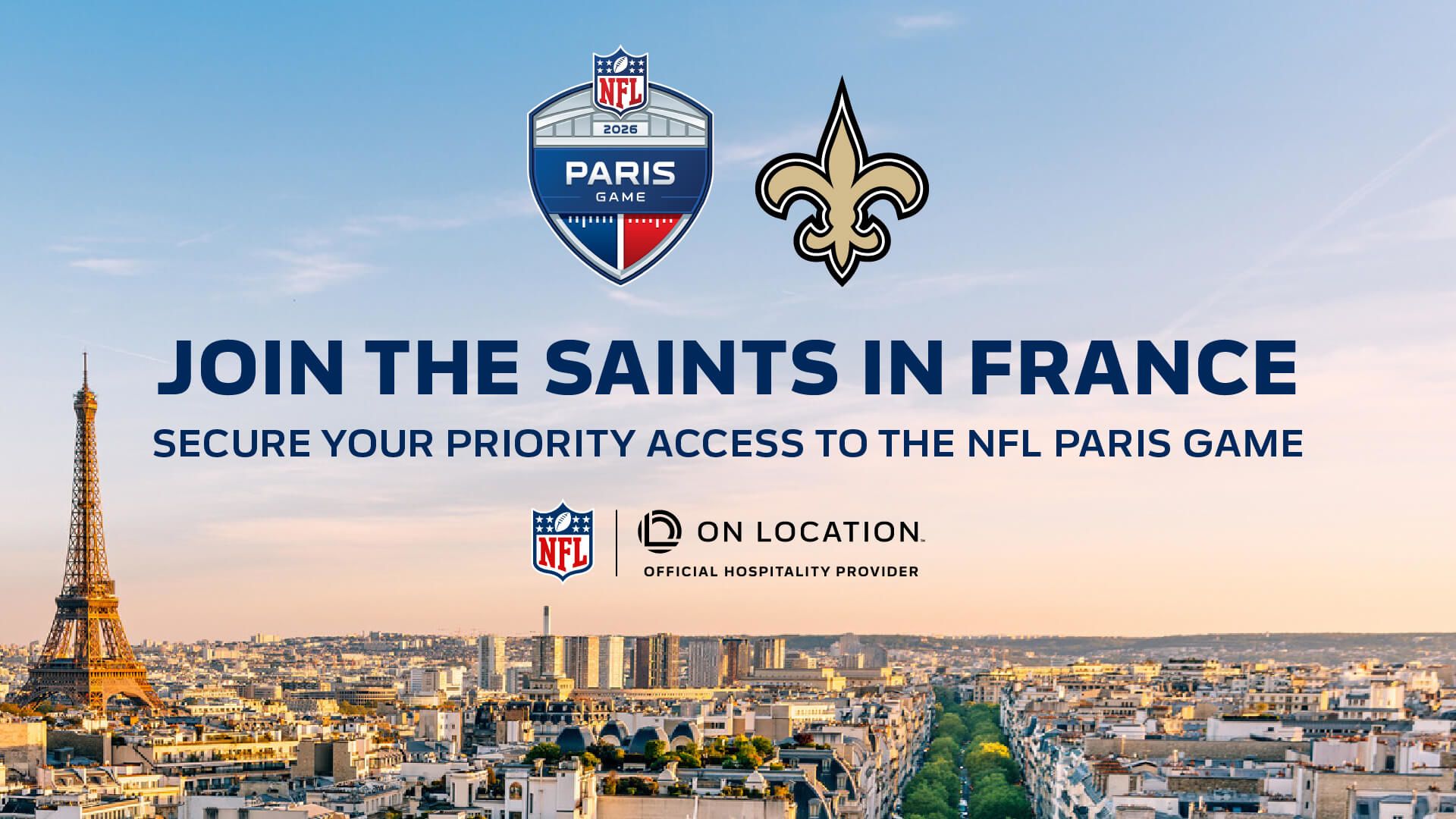 LEARN MORE ABOUT SAINTS FAN PACKAGES