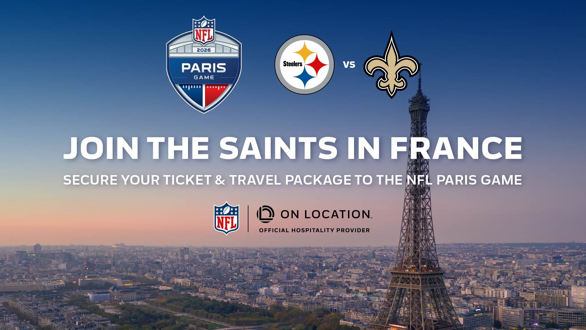 BUY SAINTS FAN PACKAGES NOW