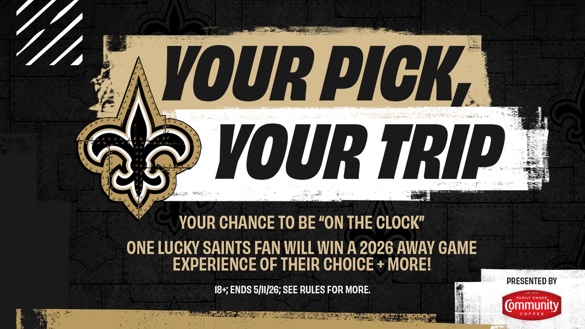 ENTER YOUR PICK, YOUR TRIP SWEEPSTAKES NOW