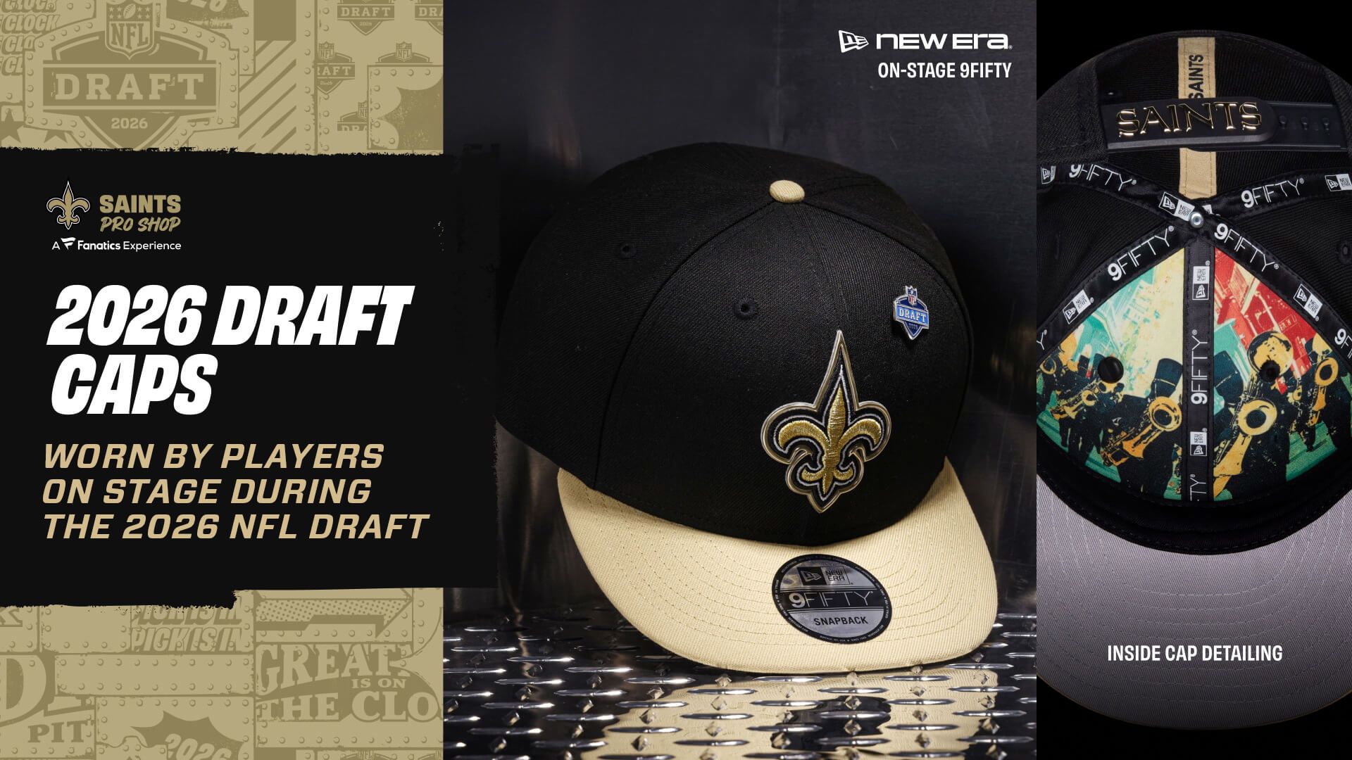 SAINTS DRAFT HAT