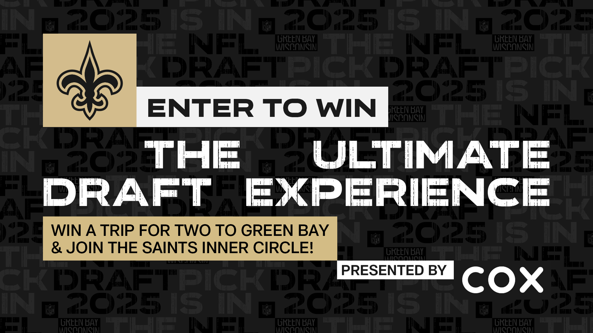 WIN A TRIP TO THE 2025 NFL DRAFT!