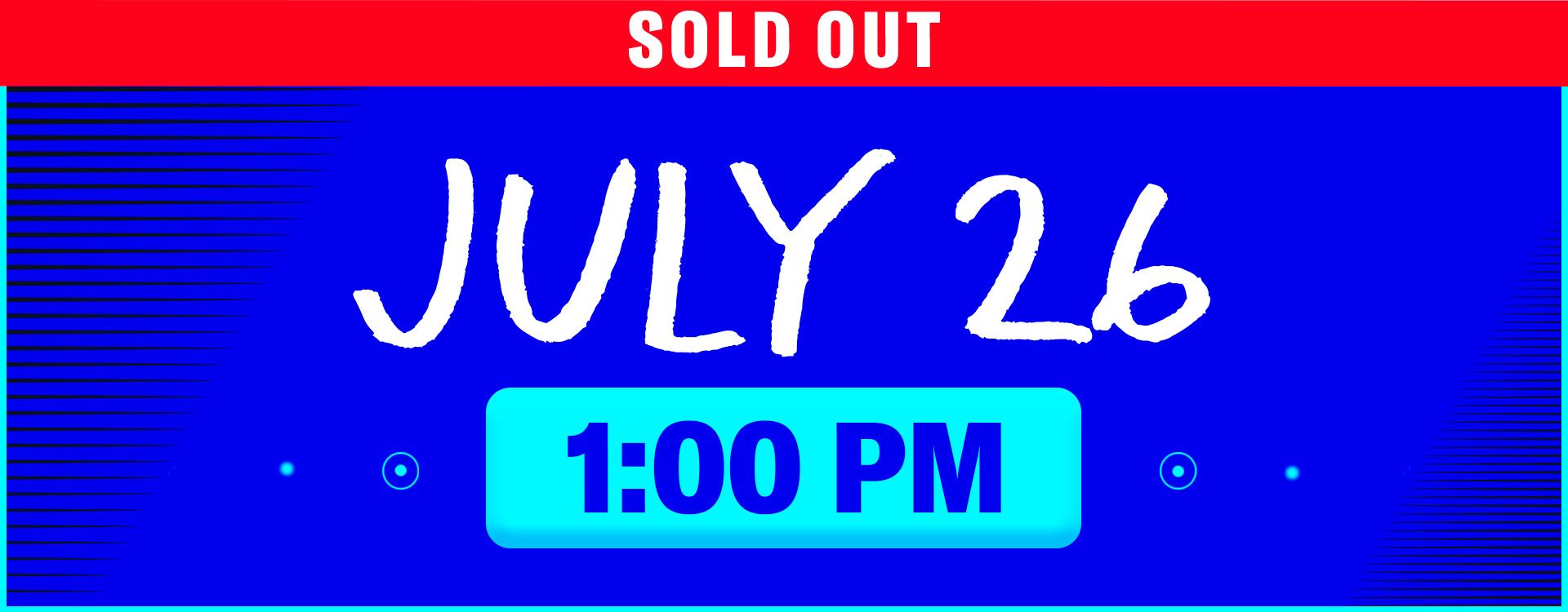 Sunday, July 26