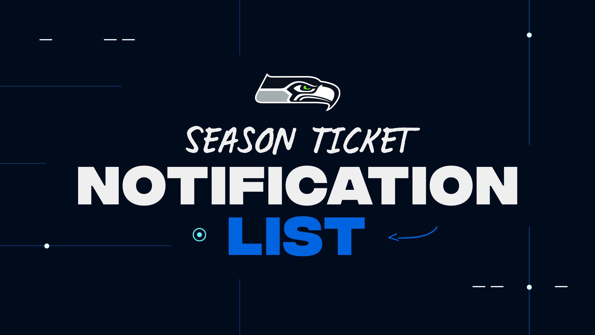 Season Ticket Notification List