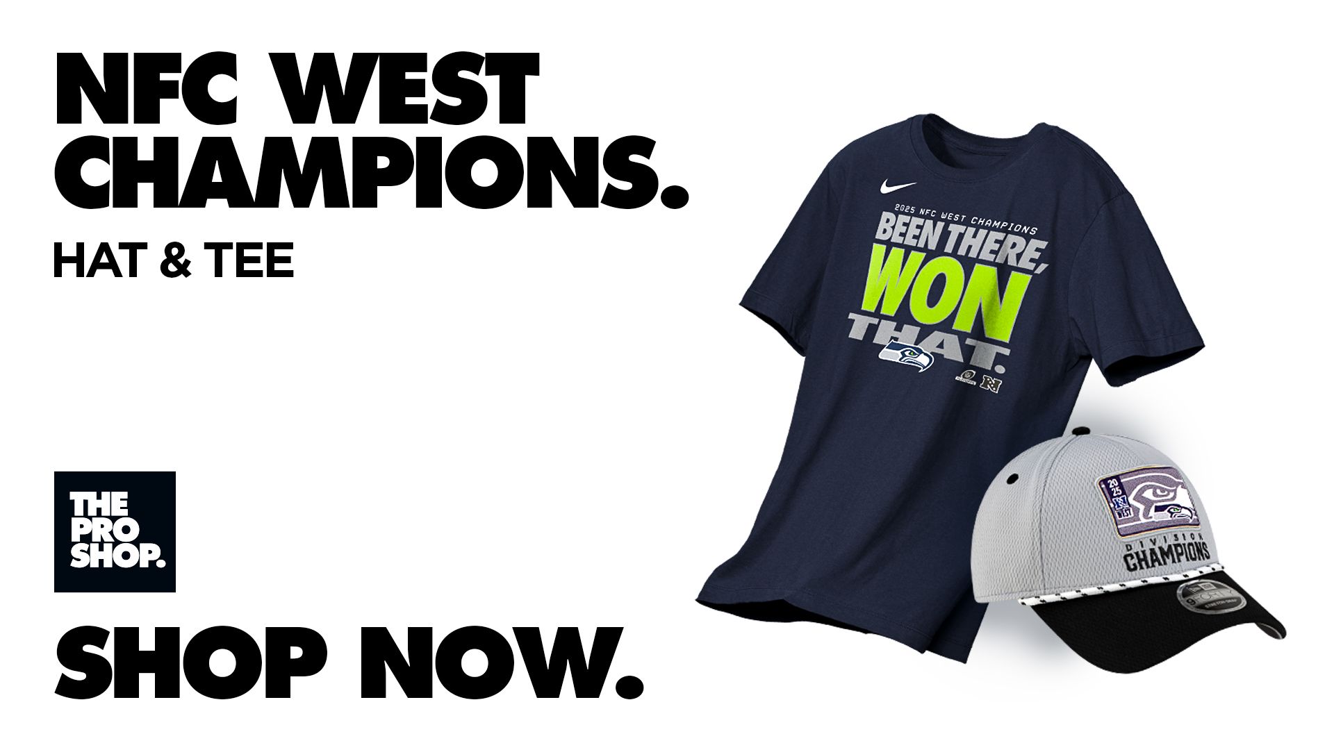 NFC West Division Champions Gear