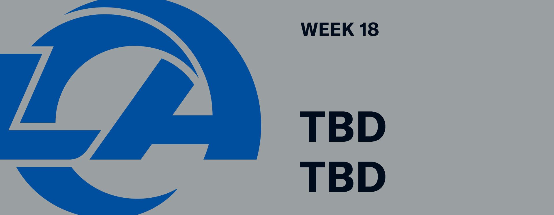 Week 16 - Los Angeles Rams
