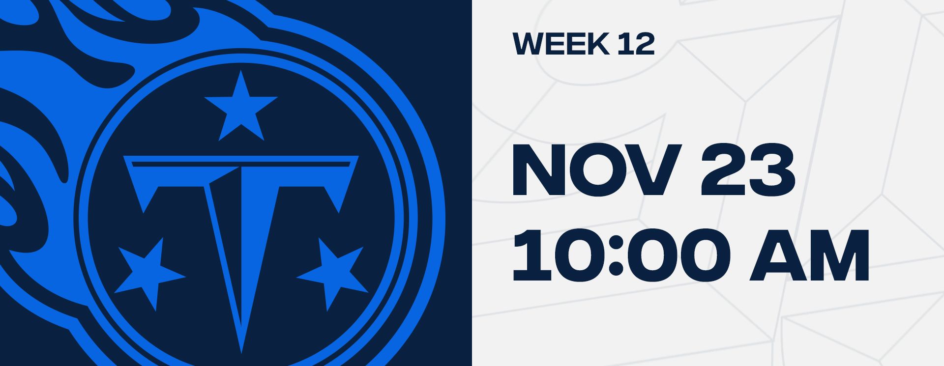 Week 12 - Tennessee Titans