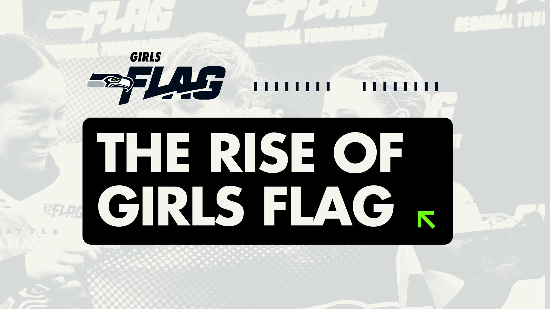 Seahawks Girls Flag - A Girls Flag Team with Blitz