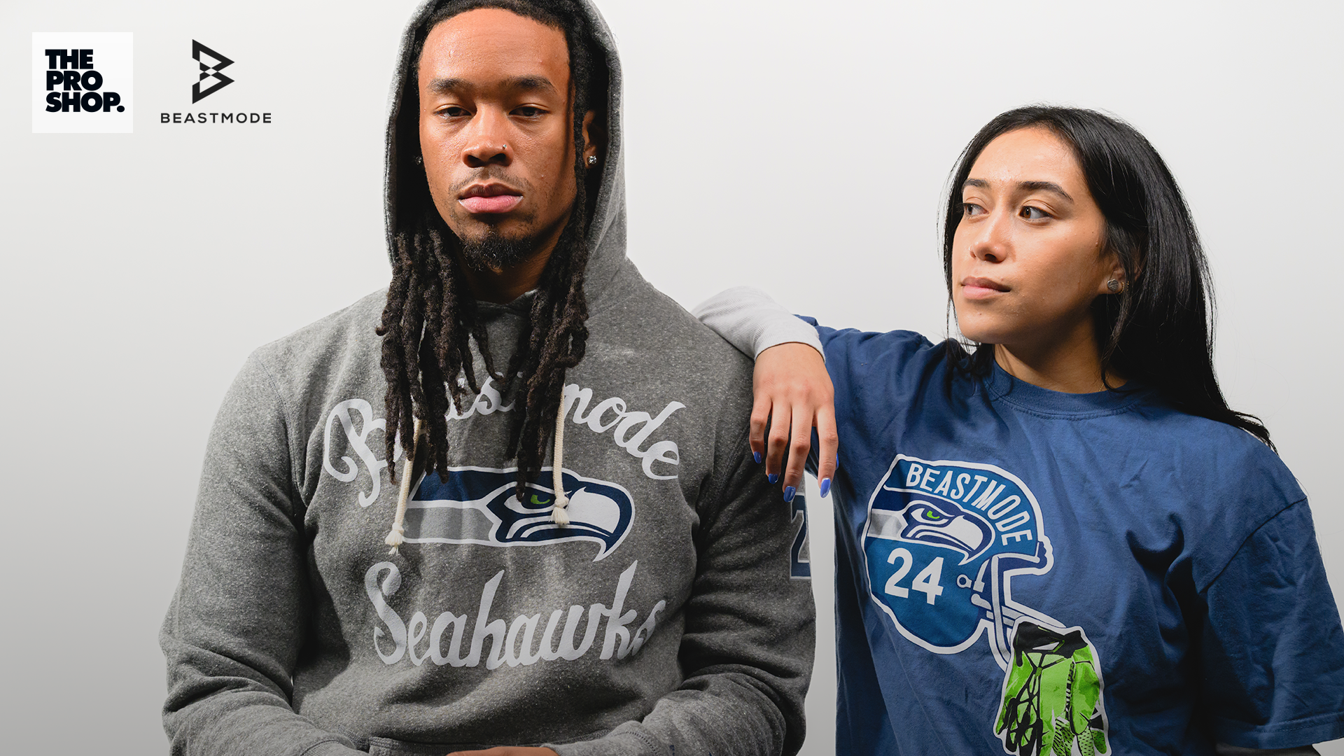 Models posing in Beastmode Collection