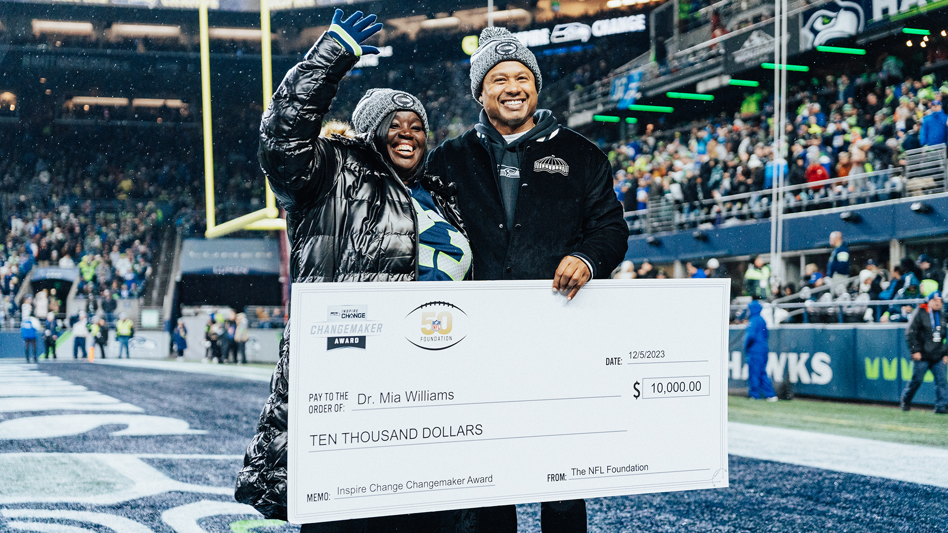 The 2023 Changemaker award winner