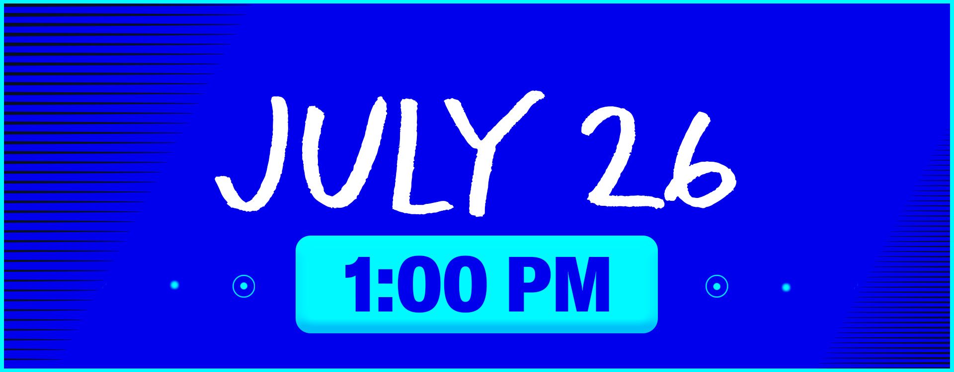 Sunday, July 26