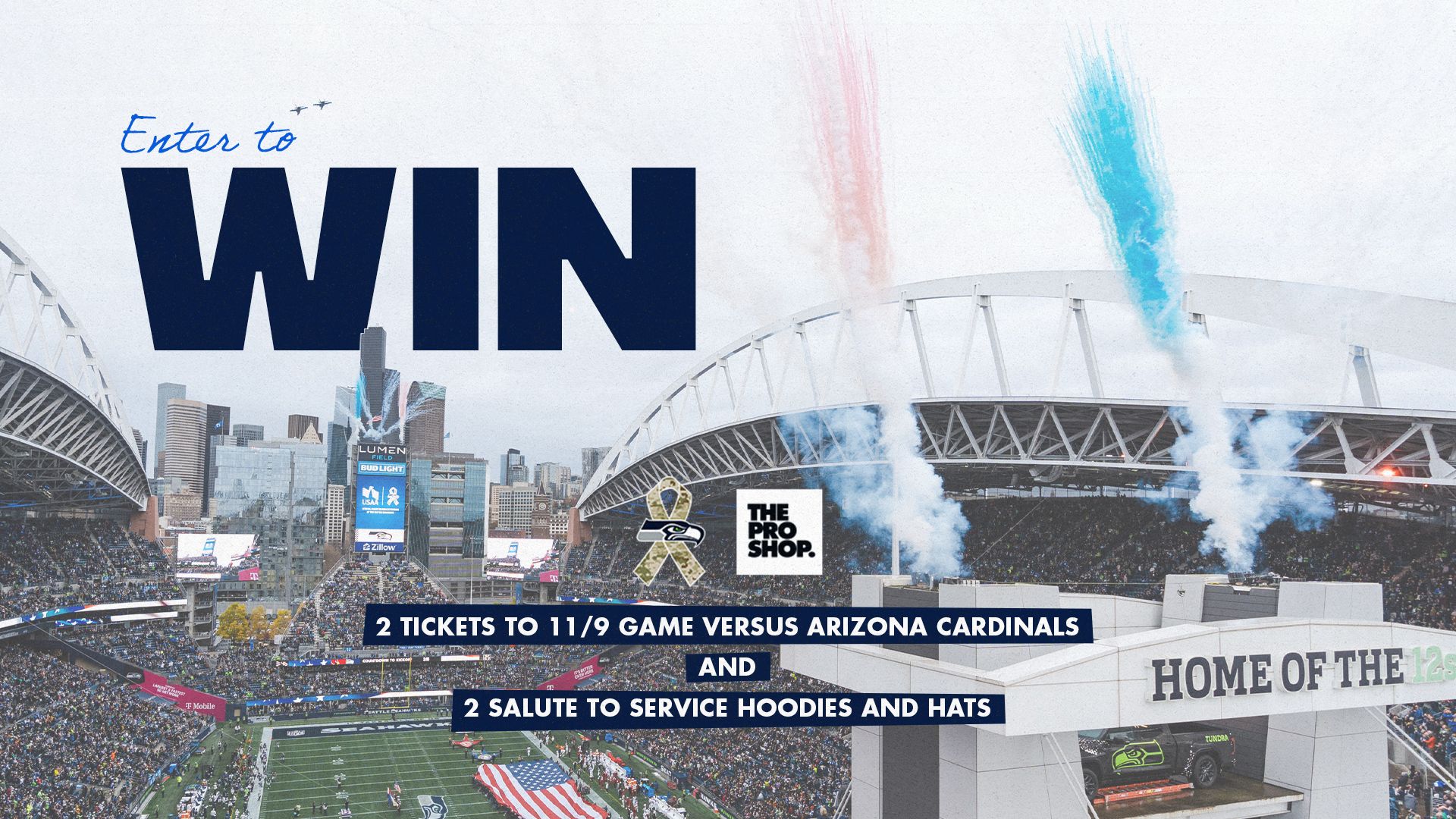 Seahawks Salute to Service Sweepstakes