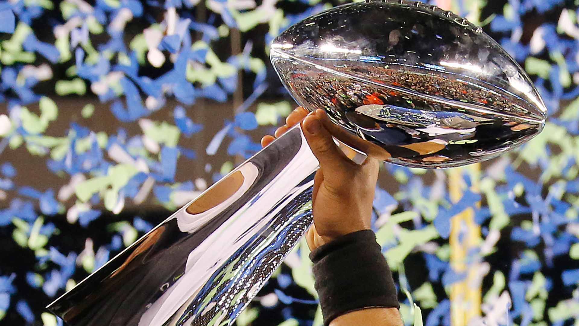 Seahawks Super Bowl XLVIII x Marshawn Lynch Display