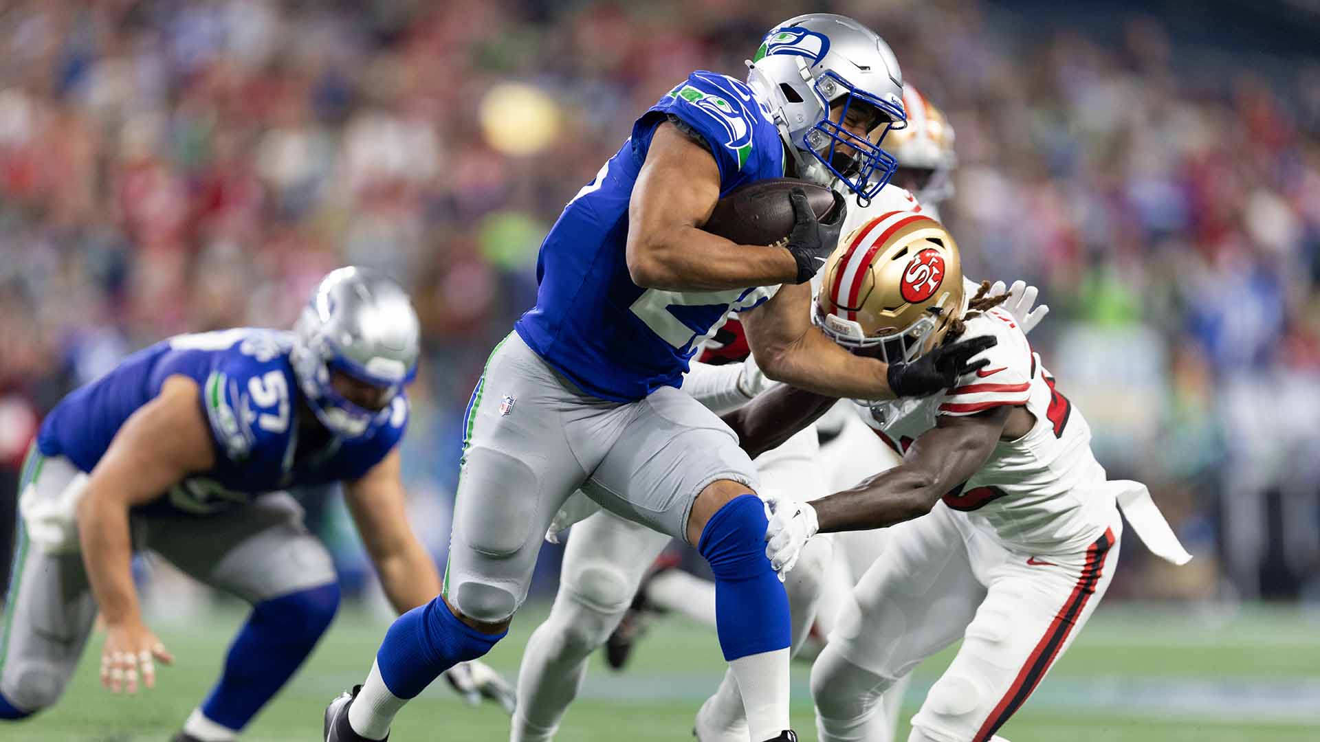 Seahawks Party at the Pier