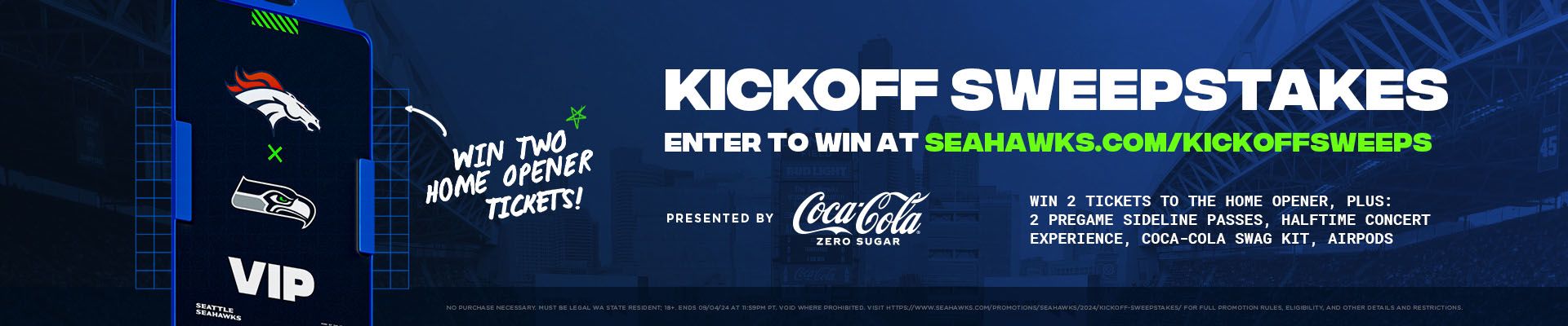 2024 Kickoff Sweepstakes