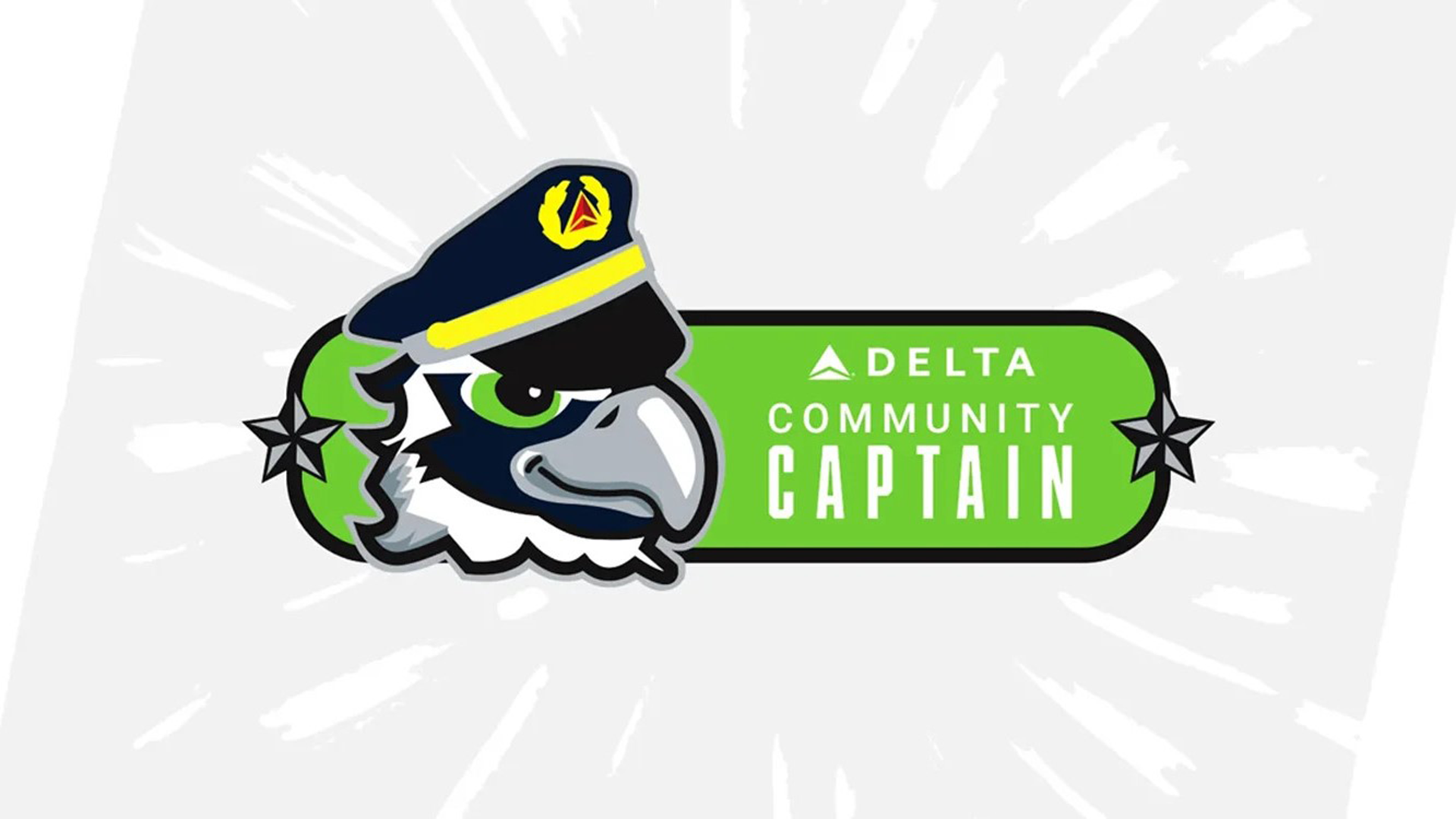 Seahawks Delta Community Captain Logo