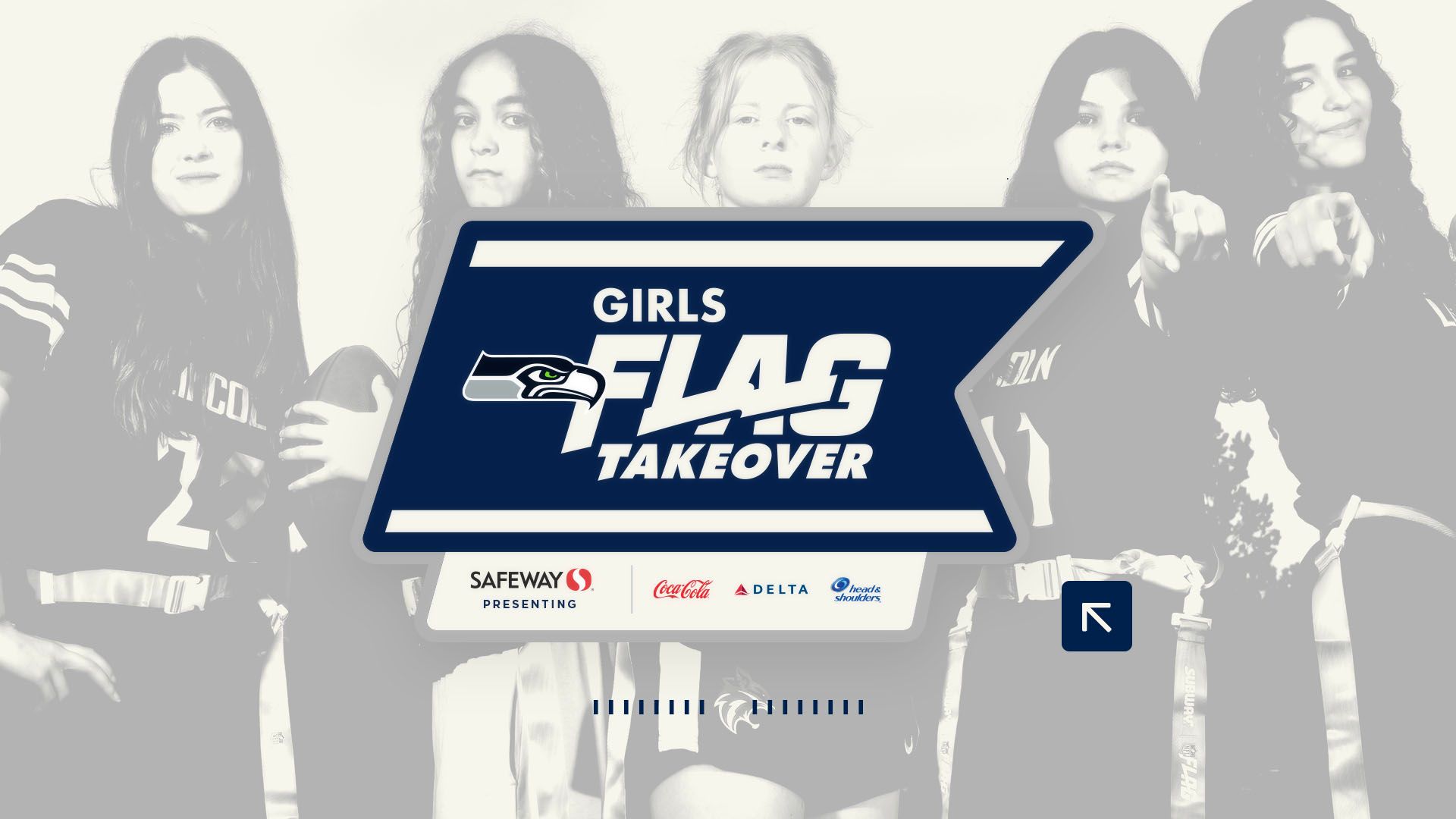 Girls Flag Takeover Logo