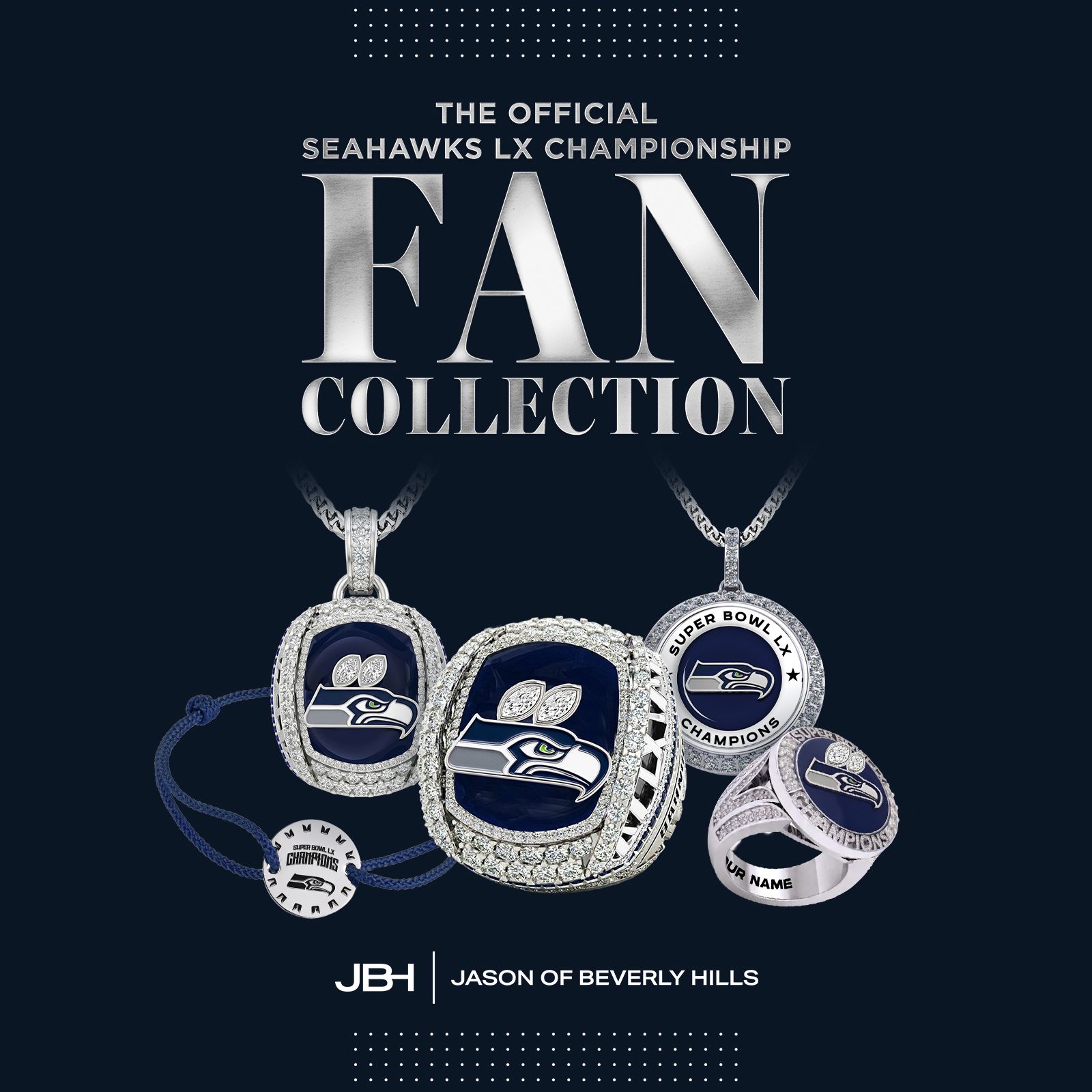 The Official Seahawks LX Championship Fan Collection