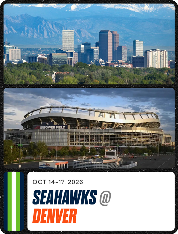 Denver Broncos Oct. 14 - 17