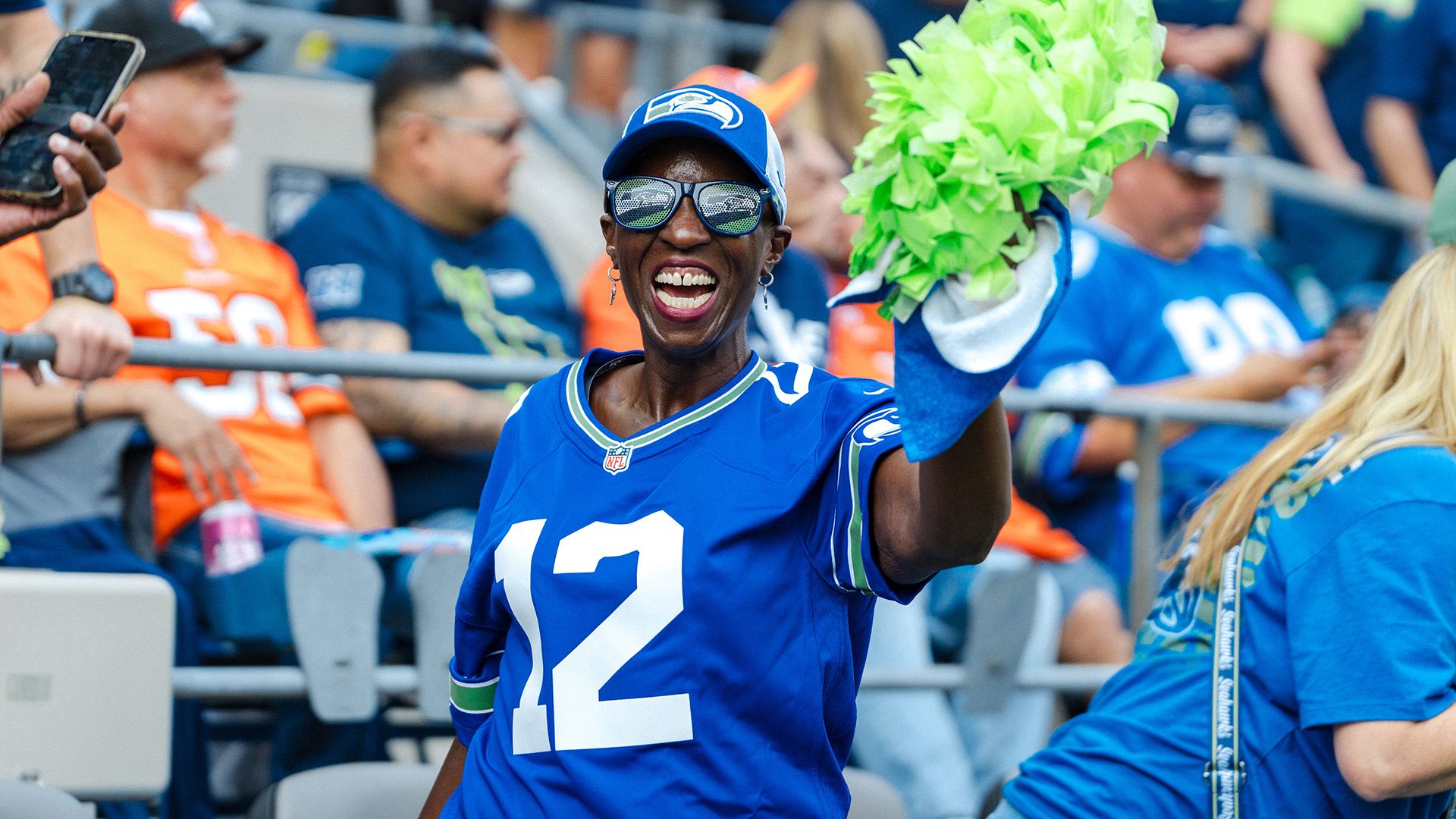 Seahawks Party at the Pier