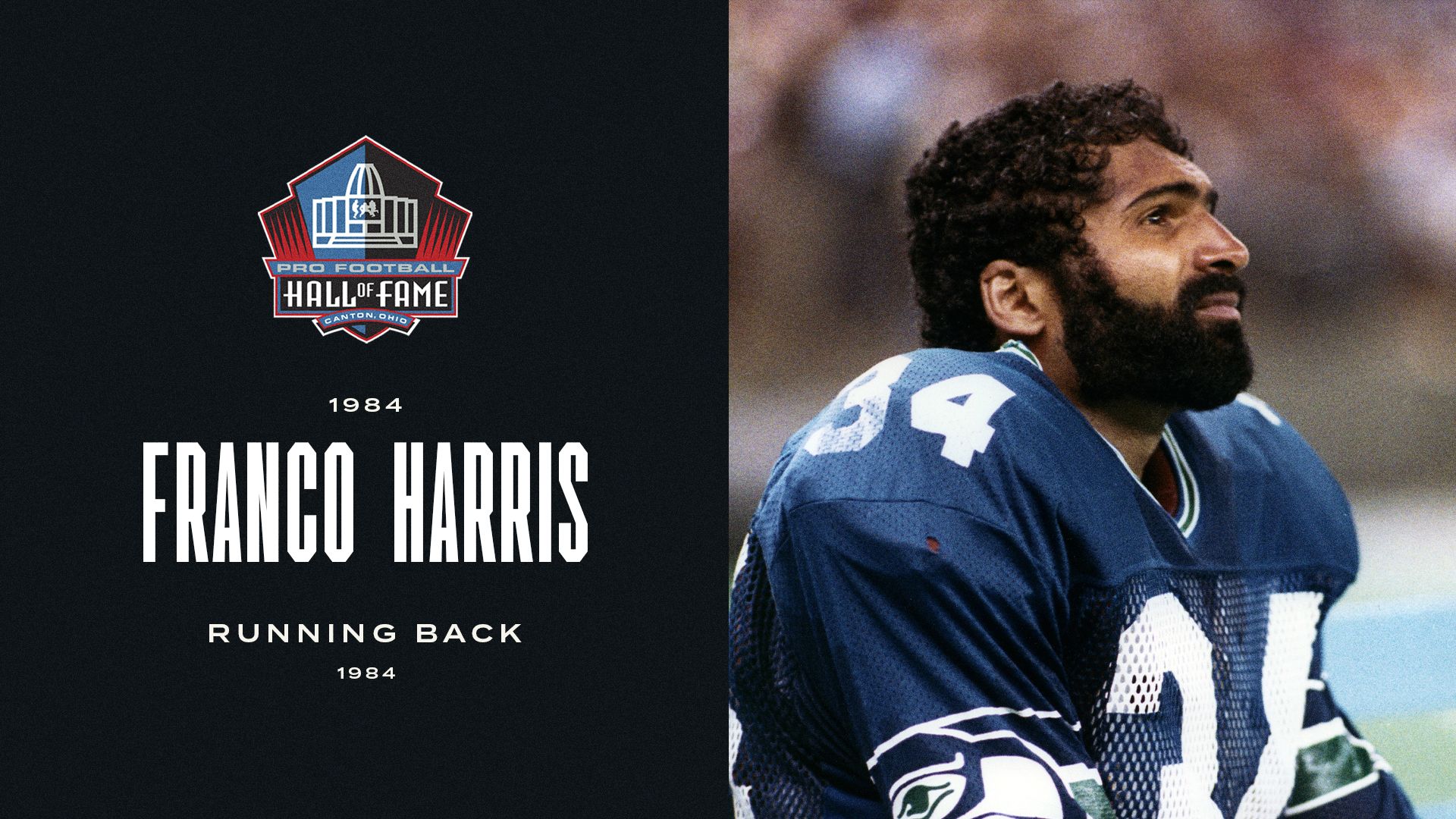 1990: Franco Harris, RB, 1984 (elected in first year of eligibility)