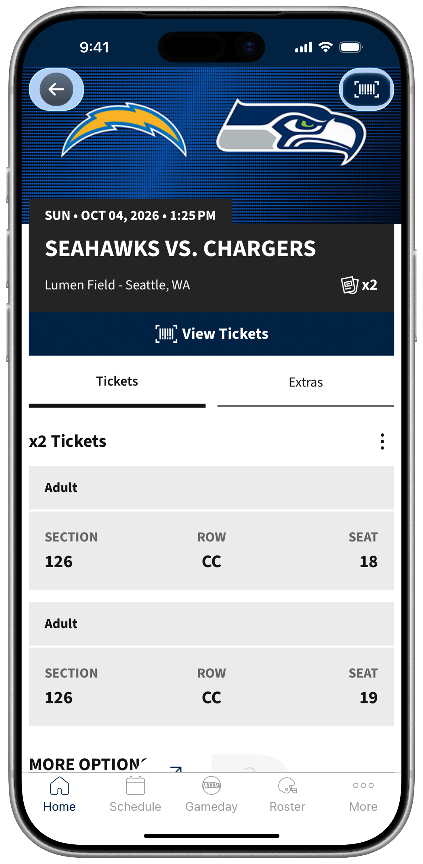 View Ticket