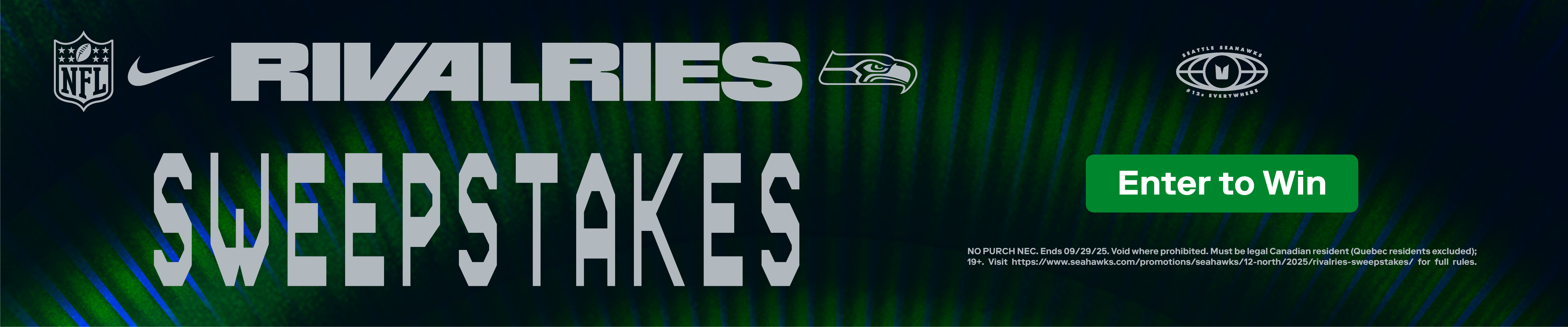 2025 Rivalries Game Sweepstakes