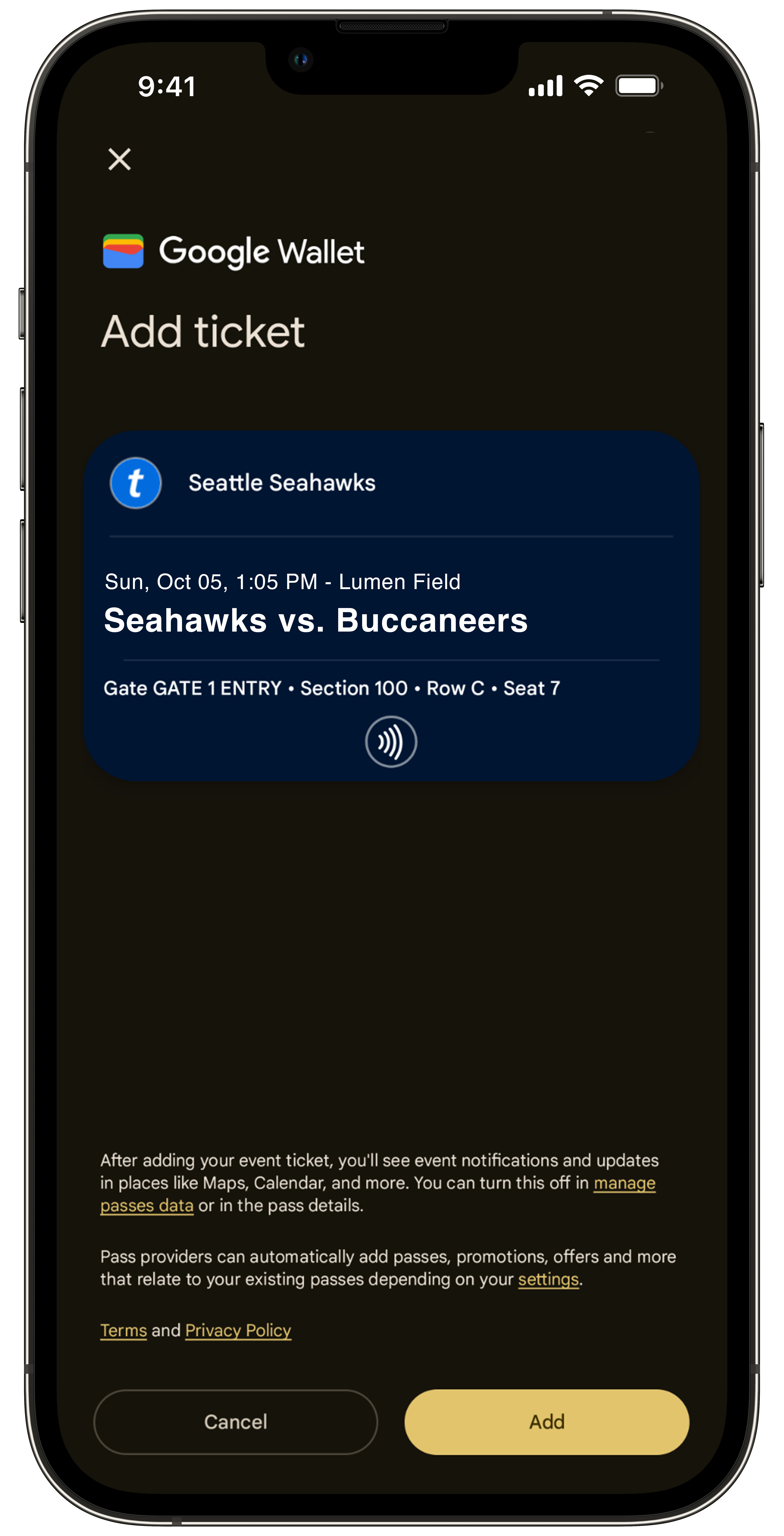 Add Pass to Wallet 1 (Andriod) - Add Tickets to Mobile Wallet