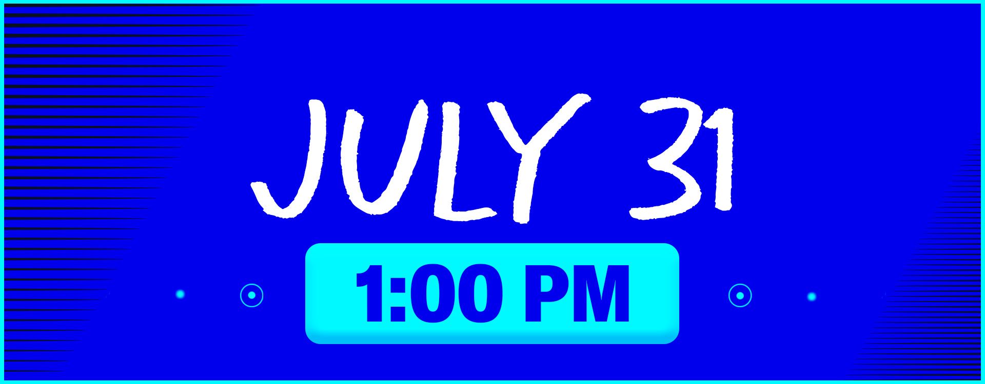 Friday, July 31