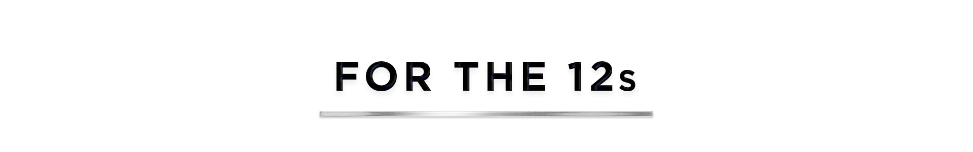 For The 12s - Light - 1920x300