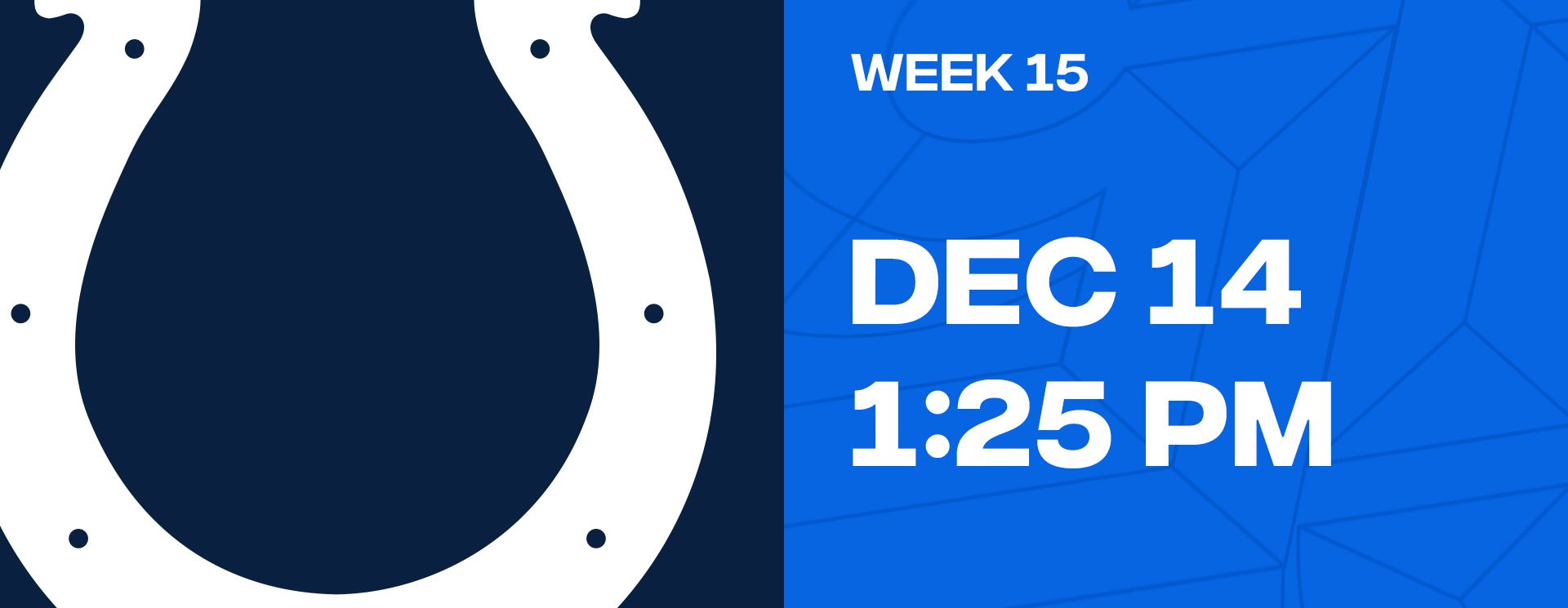 Week 15 - Indianapolis Colts