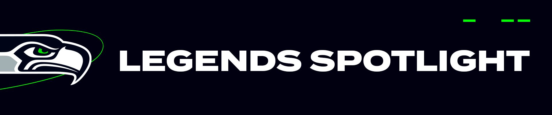 The Seahawks Legends Spotlight Logo