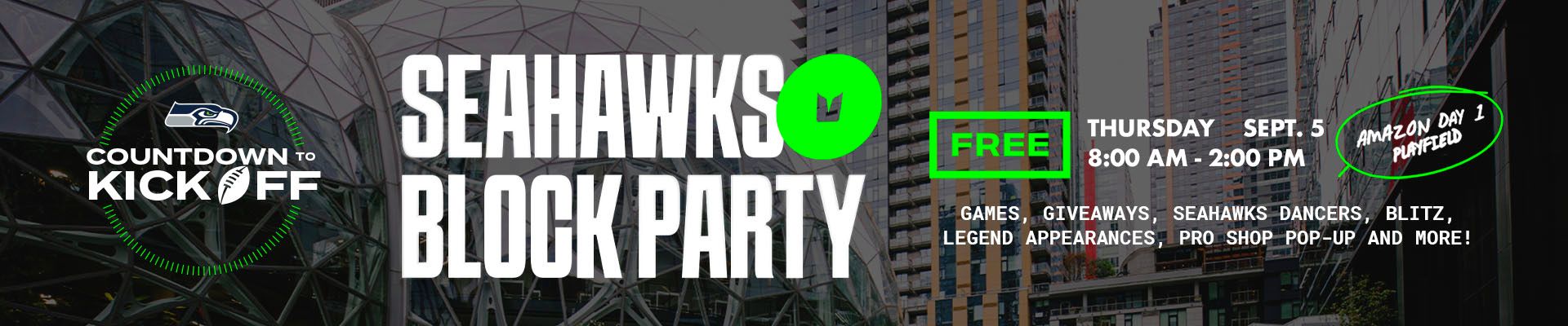 Seahawks Block Party