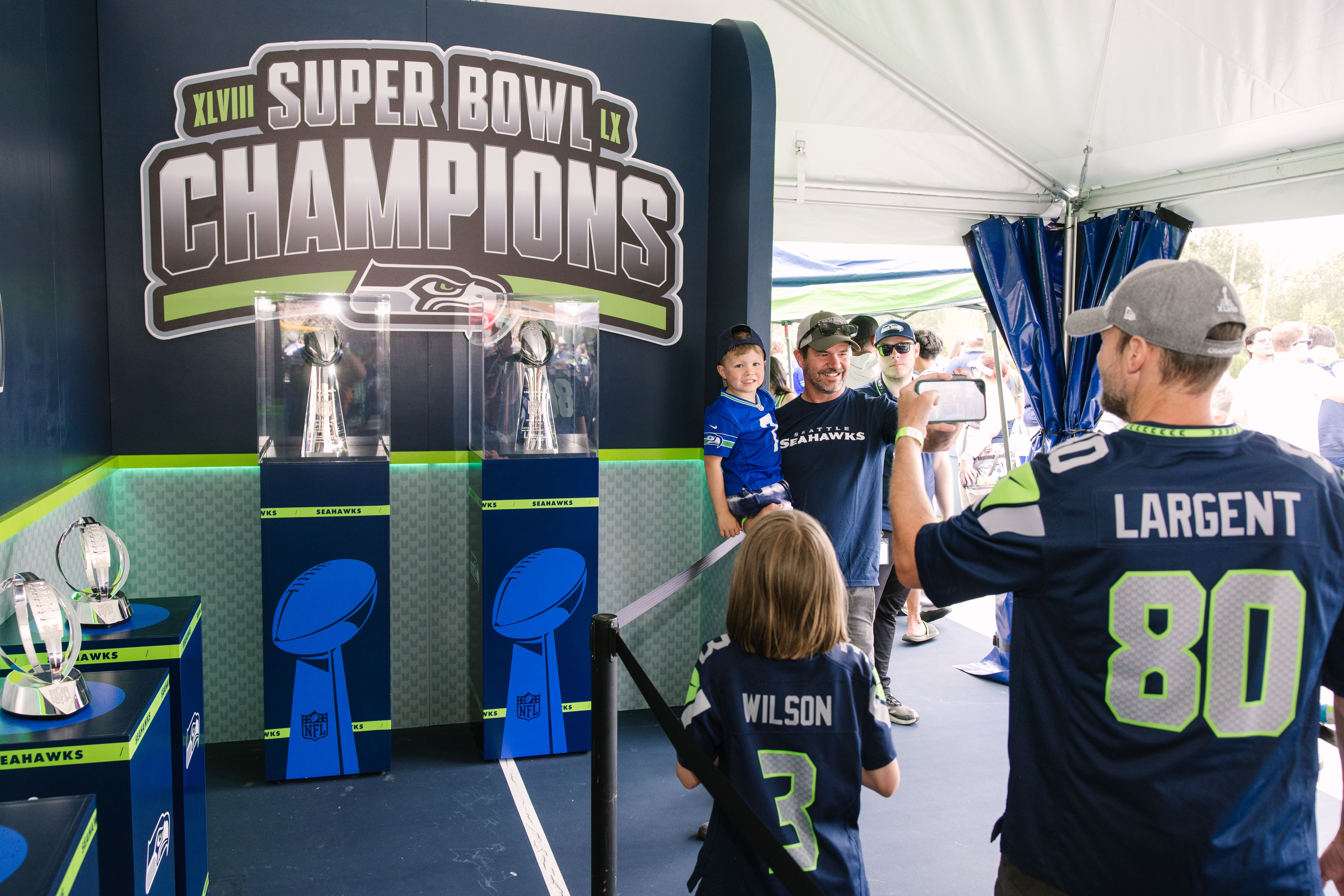 Seahawks Party at the Pier