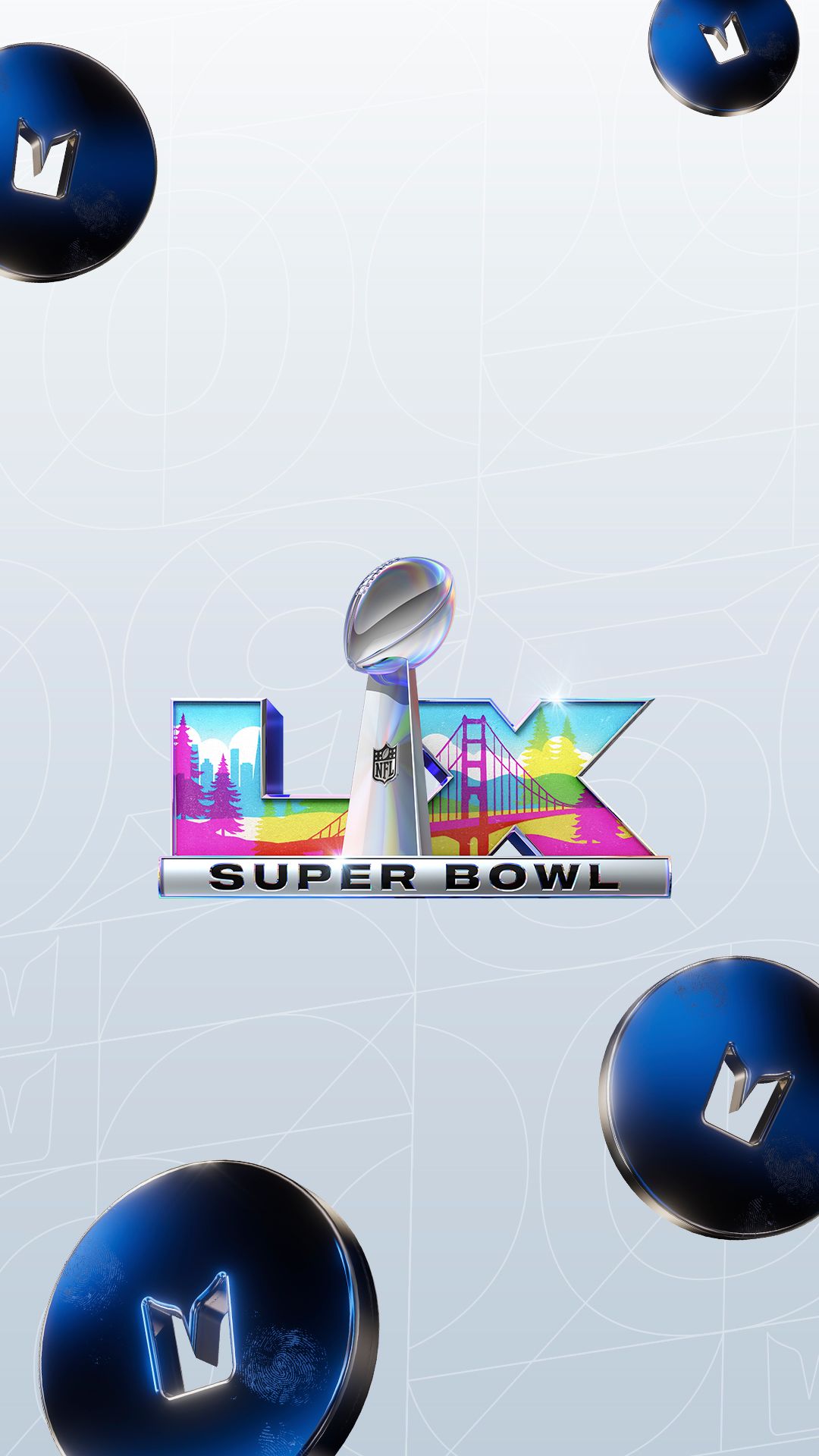 Super Bowl White Background