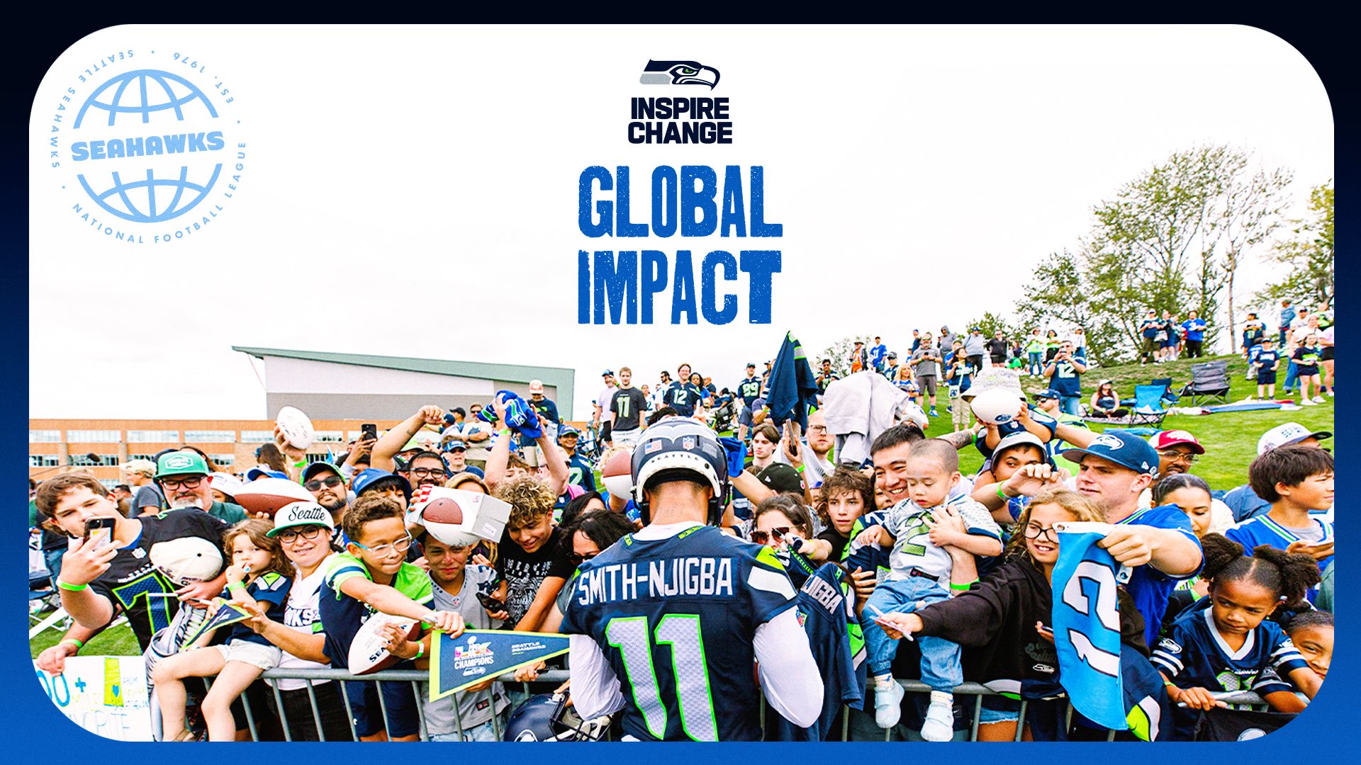 Seahawks Inspire Change: Global Impact