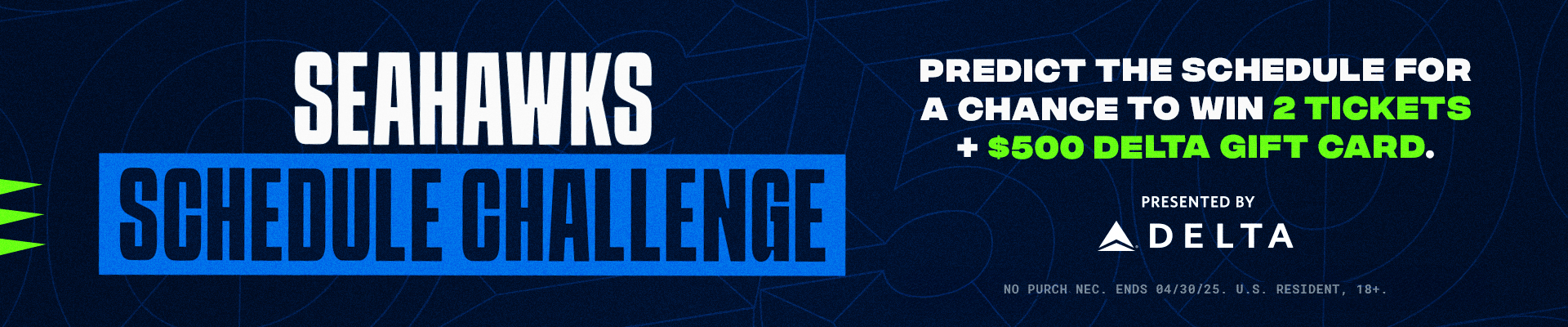 Seahawks Schedule Challenge