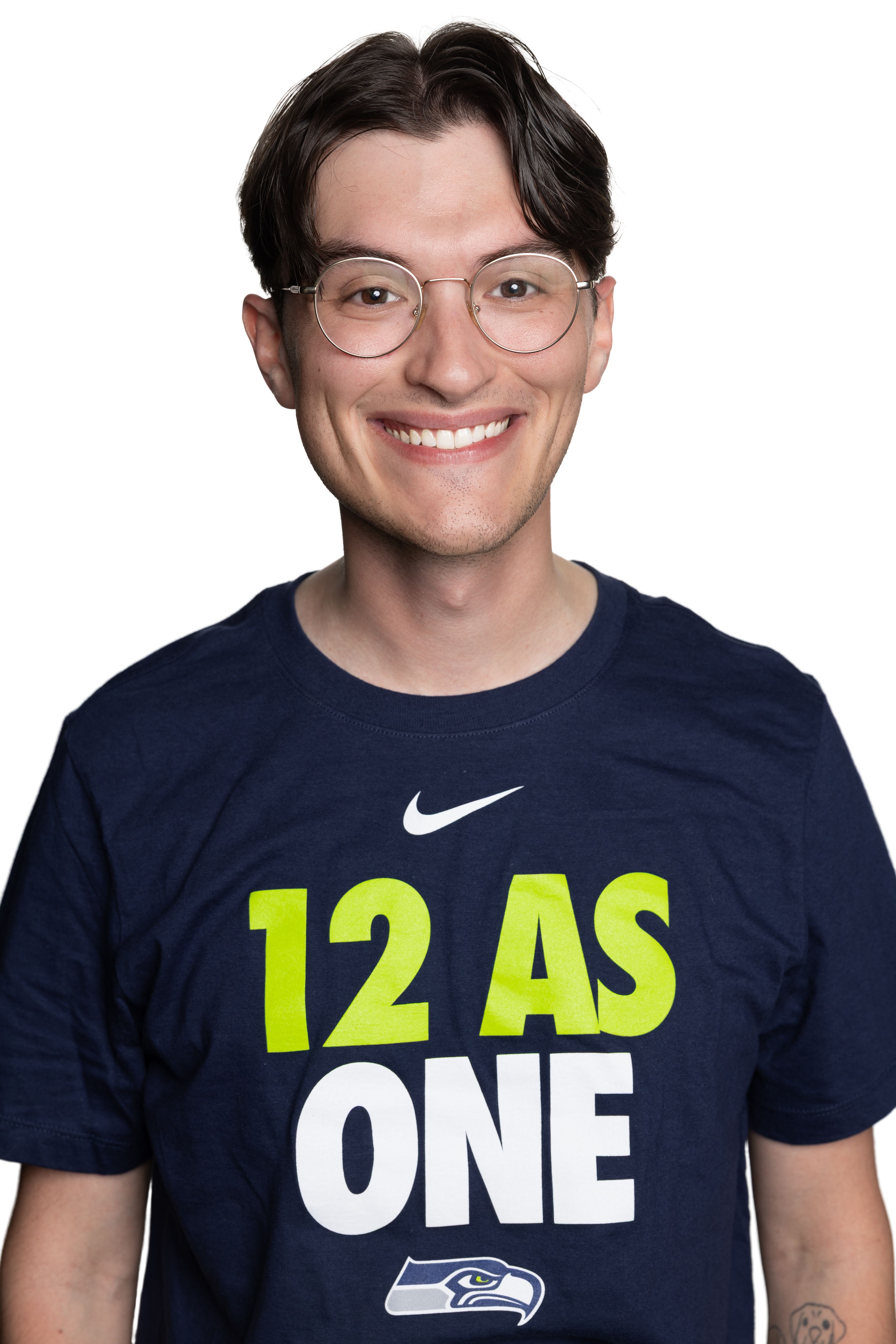 A headshot of Austin Montgomery