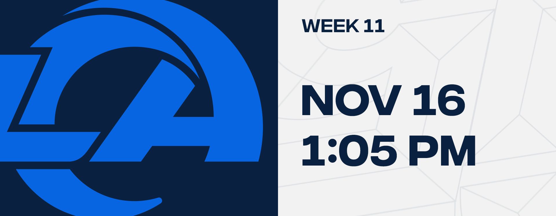 Week 11 - Los Angeles Rams