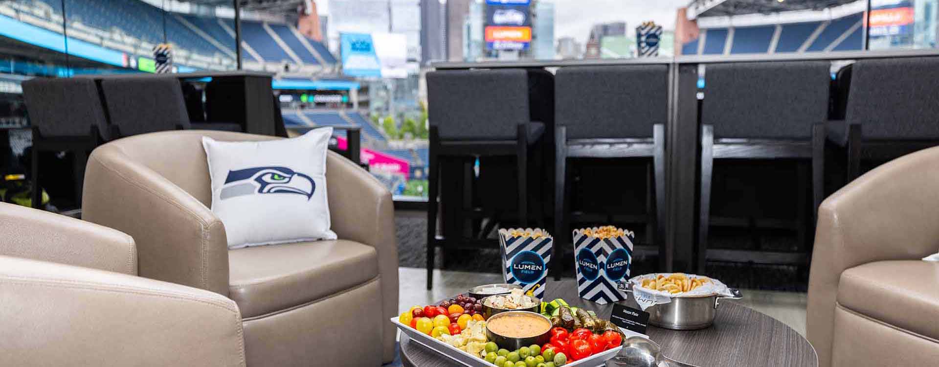 A photo of a Lumen Field Suite