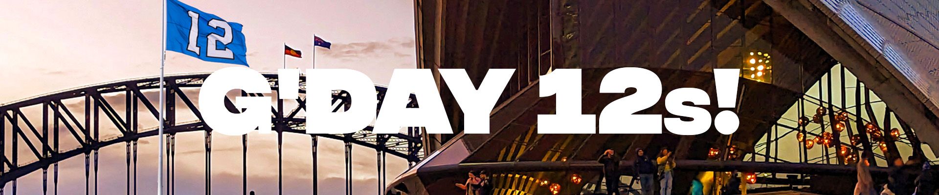 G'DAY 12s!
