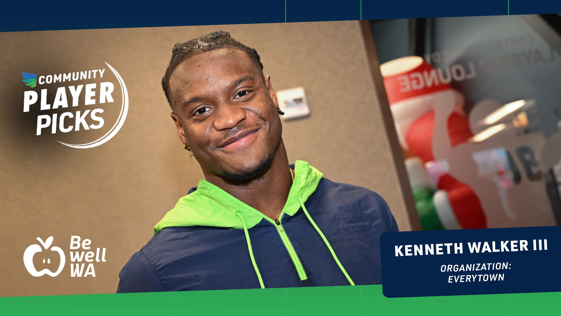 Community Player Picks - Kenneth Walker III - Organization Everytown