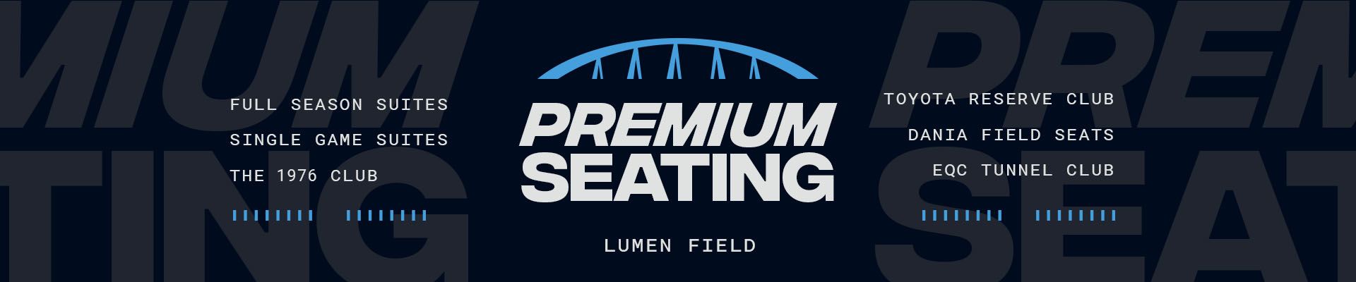 Premium Seating at Lumen Field