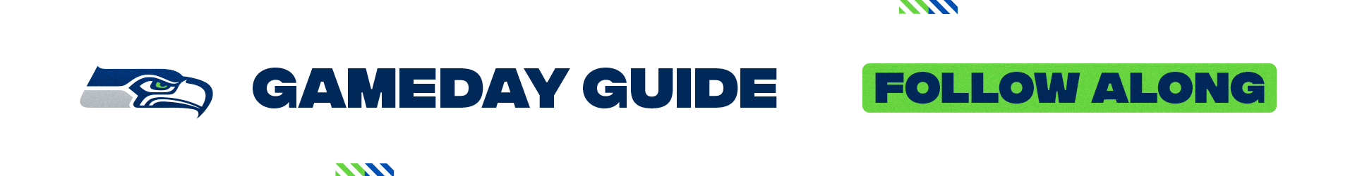 GAMEDAY GUIDE - FOLLOW ALONG