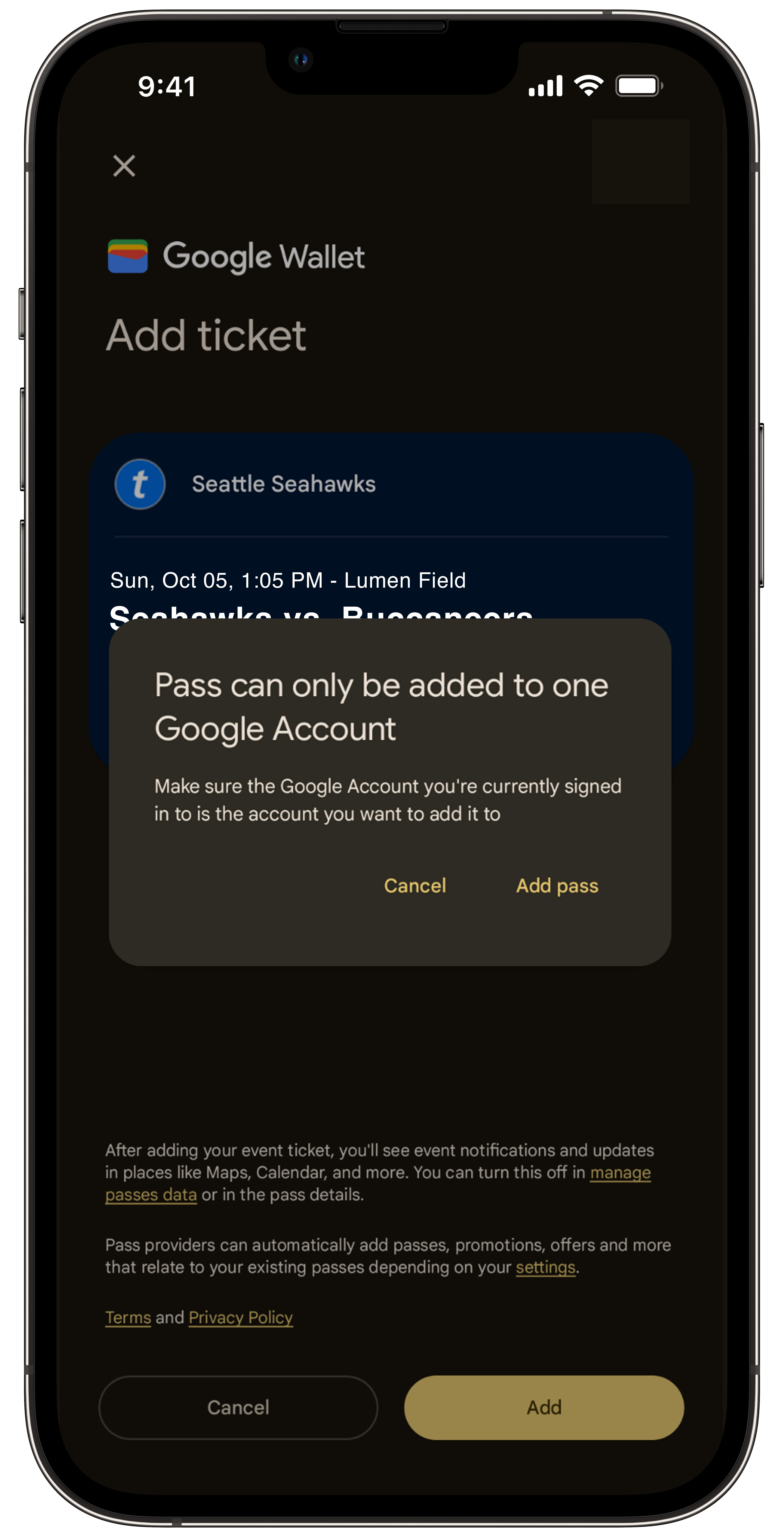 Add Pass to Wallet 2 (Andriod) - Add Tickets to Mobile Wallet